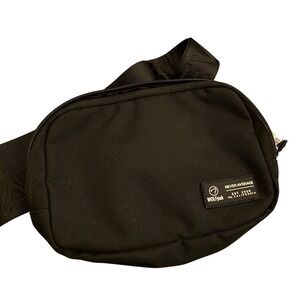 Wolfpak Black Fanny Pack Waist Bag Belt Bag Adjustable‎ Strap